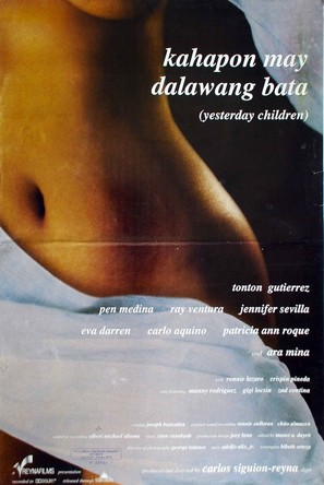 Kahapon, may dalawang bata - Philippine Movie Poster (thumbnail)