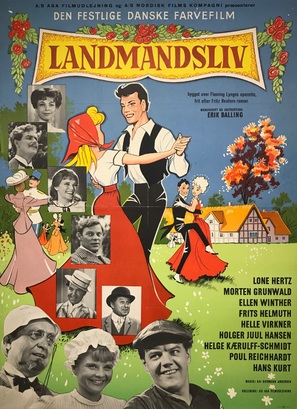 Landmandsliv - Danish Movie Poster (thumbnail)