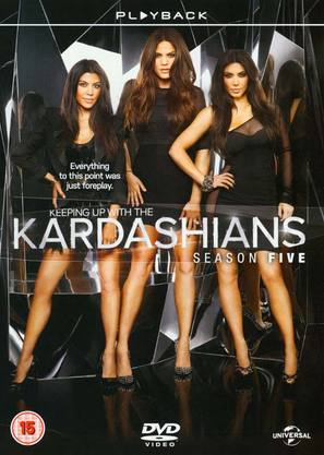 &quot;Keeping Up with the Kardashians&quot; - British DVD movie cover (thumbnail)