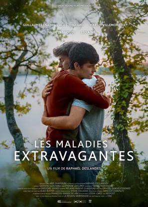 Les maladies extravagantes - French Movie Poster (thumbnail)