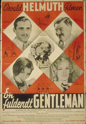 En fuldendt gentleman - Danish Movie Poster (thumbnail)