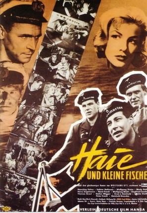 Haie und kleine Fische - German Movie Poster (thumbnail)