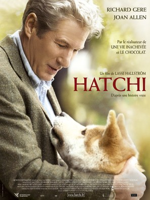 Hachi: A Dog&#039;s Tale - French Movie Poster (thumbnail)