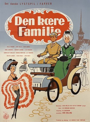 Den k&aelig;re familie - Danish Movie Poster (thumbnail)