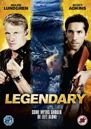 Legendary: Tomb of the Dragon - British DVD movie cover (thumbnail)