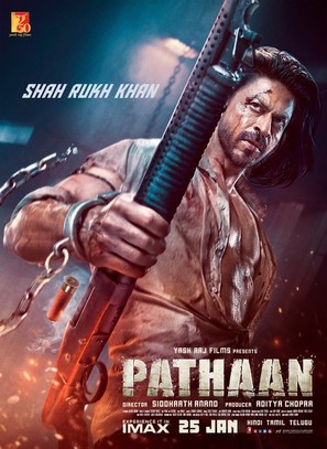 Pathaan - Indian Movie Poster (thumbnail)