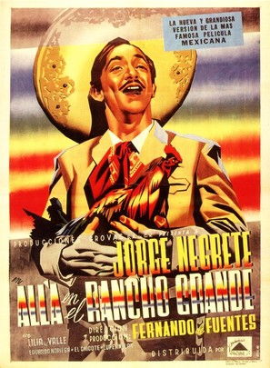 All&aacute; en el Rancho Grande - Mexican Movie Poster (thumbnail)