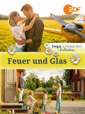 &quot;Inga Lindstr&ouml;m&quot; Feuer und Glas - German Movie Cover (thumbnail)