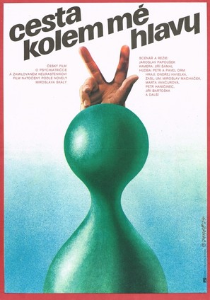 Cesta kolem m&eacute; hlavy - Czech Movie Poster (thumbnail)