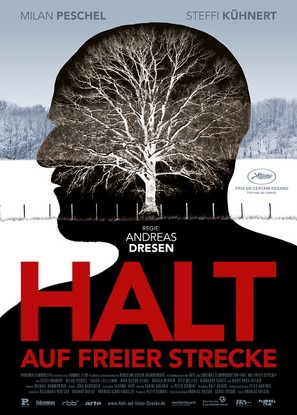 Halt auf freier Strecke - German Movie Poster (thumbnail)