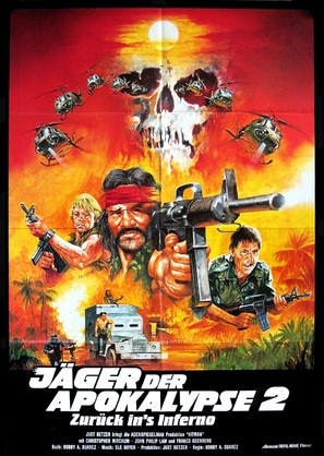 American Commandos - German Movie Poster (thumbnail)