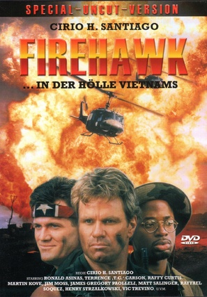 Firehawk - German DVD movie cover (thumbnail)