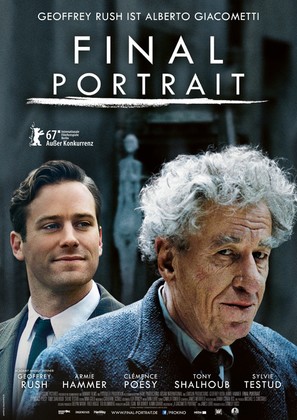 Final Portrait - German Movie Poster (thumbnail)