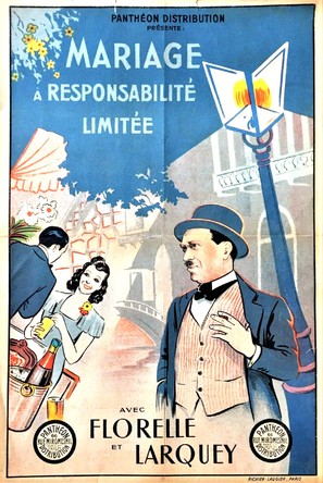 Mariage &agrave; responsabilit&eacute; limit&eacute;e - French Movie Poster (thumbnail)