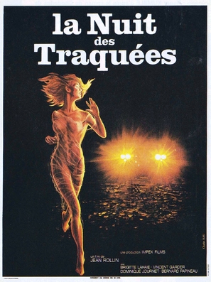 La nuit des traqu&eacute;es - French Movie Poster (thumbnail)
