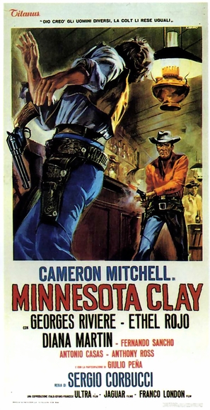 Minnesota Clay - Italian Movie Poster (thumbnail)