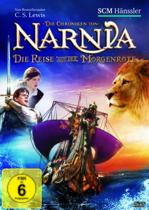 The Chronicles of Narnia: The Voyage of the Dawn Treader - German DVD movie cover (thumbnail)