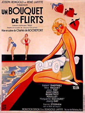 Un bouquet de flirts - French Movie Poster (thumbnail)