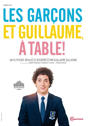 Les gar&ccedil;ons et Guillaume, &agrave; table! - French DVD movie cover (thumbnail)