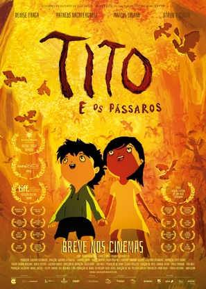 Tito e os P&aacute;ssaros - Brazilian Movie Poster (thumbnail)