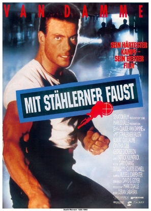 Death Warrant - German Movie Poster (thumbnail)