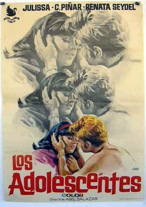 Los adolescentes - Mexican Movie Poster (thumbnail)