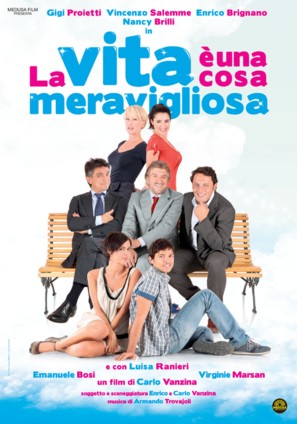 La vita &egrave; una cosa meravigliosa - Italian Movie Poster (thumbnail)