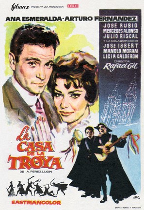 La casa de la Troya - Spanish Movie Poster (thumbnail)