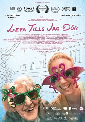 Leva tills jag d&ouml;r - Swedish Movie Poster (thumbnail)