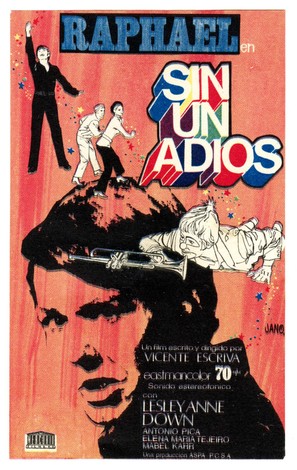 Sin un adi&oacute;s - Spanish Movie Poster (thumbnail)