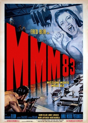 MMM 83 - Missione Morte Molo 83 - Italian Movie Poster (thumbnail)