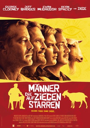The Men Who Stare at Goats - German Movie Poster (thumbnail)