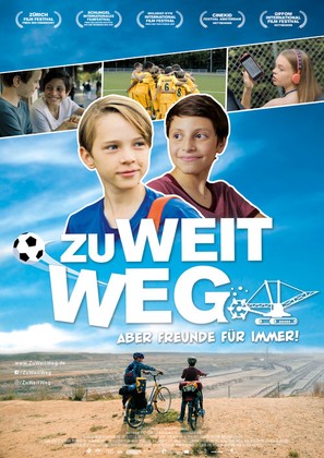 Zu weit weg - German Movie Poster (thumbnail)