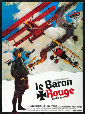 Von Richthofen and Brown - French Movie Poster (thumbnail)