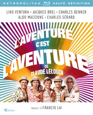 Aventure, c&#039;est l&#039;aventure, L&#039; - French Blu-Ray movie cover (thumbnail)