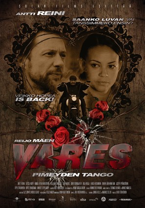 Vares - Pimeyden tango - Finnish Movie Poster (thumbnail)
