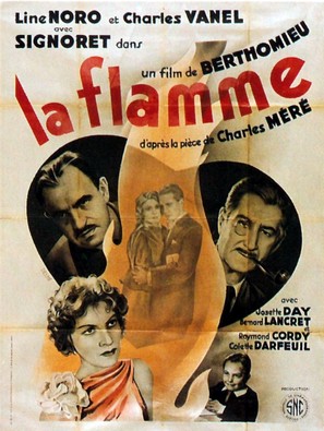 La flamme - French Movie Poster (thumbnail)