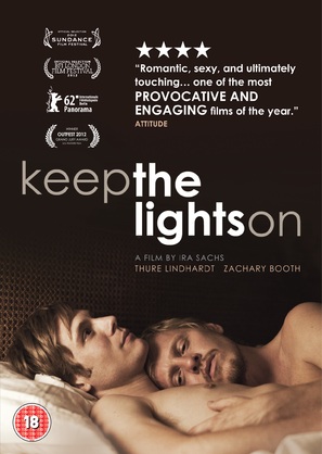 Keep the Lights On - British DVD movie cover (thumbnail)