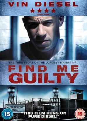 Find Me Guilty - British DVD movie cover (thumbnail)