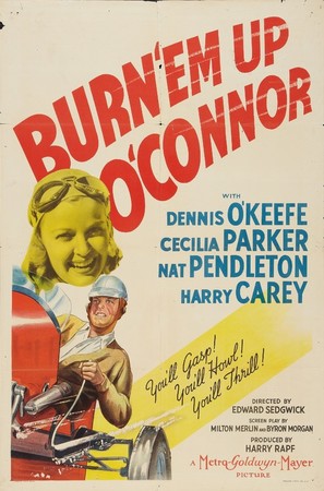 Burn &#039;Em Up O&#039;Connor - Movie Poster (thumbnail)