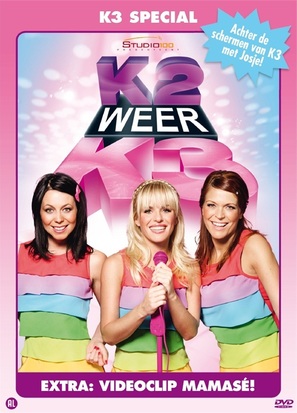 &quot;K2 zoekt K3&quot; - Belgian DVD movie cover (thumbnail)