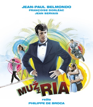 L&#039;homme de Rio - Czech Movie Cover (thumbnail)