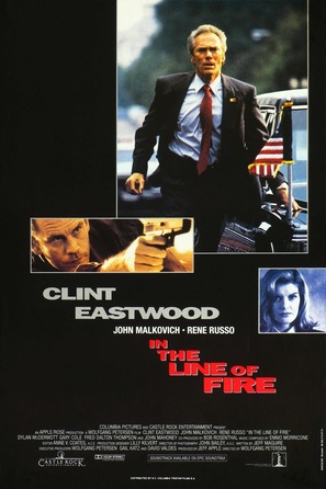 In The Line Of Fire - Belgian Movie Poster (thumbnail)