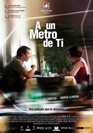 A un metro de t&iacute; - Chilean Movie Poster (thumbnail)