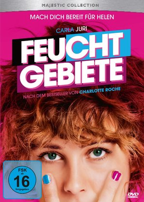 Feuchtgebiete - German DVD movie cover (thumbnail)