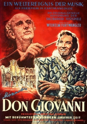 Mozart&#039;s Don Giovanni - German Movie Poster (thumbnail)