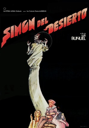 Sim&oacute;n del desierto - Spanish Movie Poster (thumbnail)