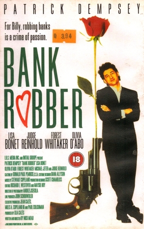 Bank Robber - British VHS movie cover (thumbnail)