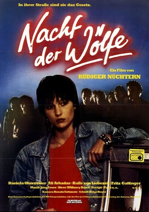 Nacht der W&ouml;lfe - German Movie Poster (thumbnail)