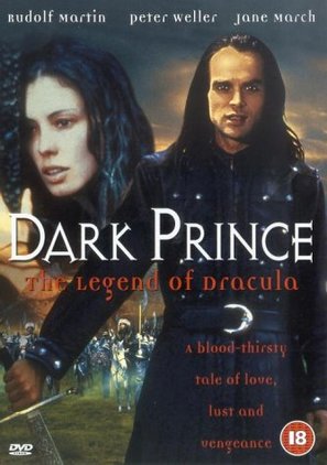Dark Prince: The True Story of Dracula - British DVD movie cover (thumbnail)
